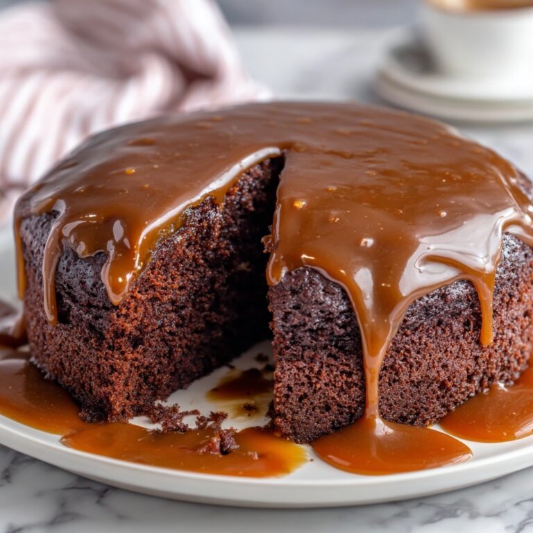 Burnt Sugar Date Cake with Lemon-Clove Syrup Recipe