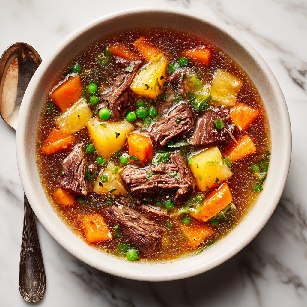 Beef & Vegetable Soup: 7 Reasons You'll Love This Comforting Dish Recipe - Recipe Image
