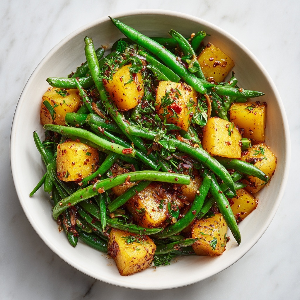 Green Bean Potato Skillet Recipe - Recipe Image