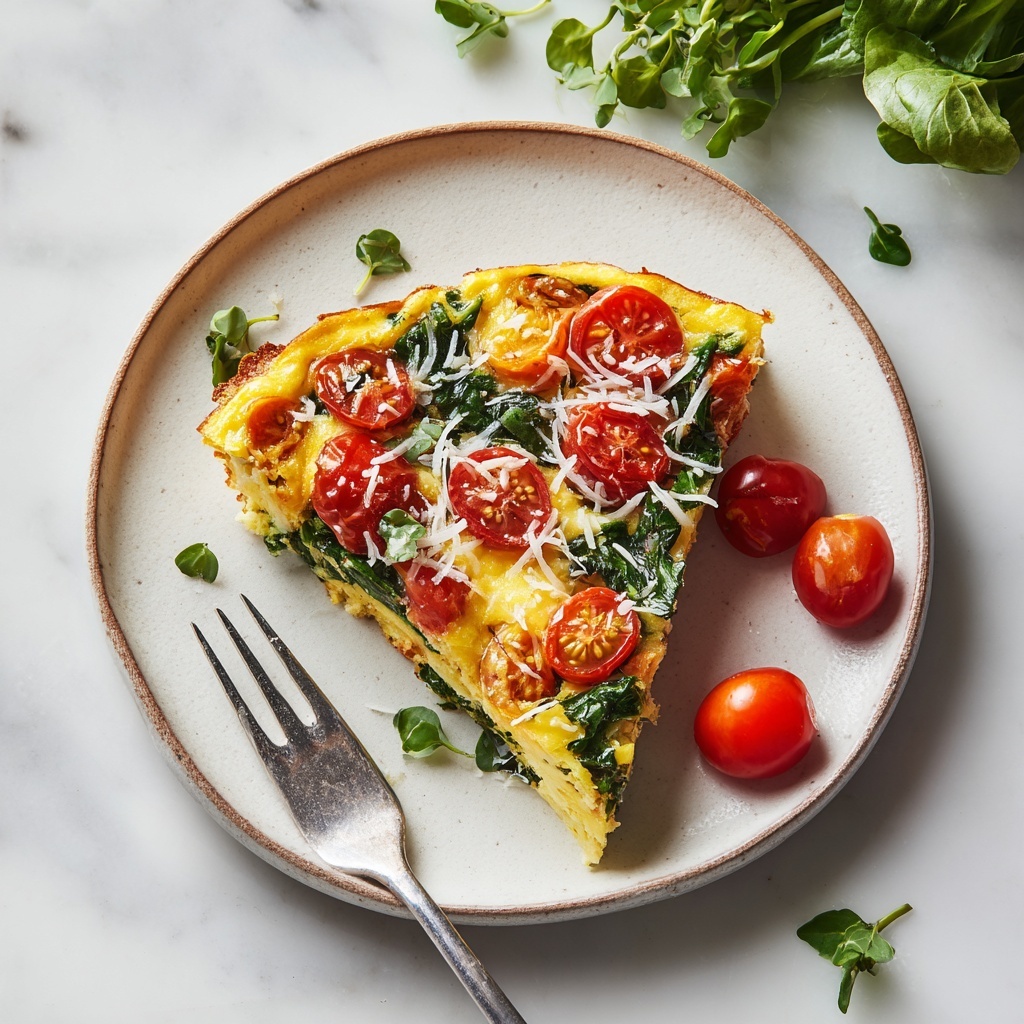 Healthy Vegetable Frittata Recipe - Recipe Image