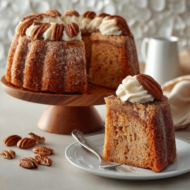 Flourless Maple Pecan Pumpkin Yogurt Cake Recipe