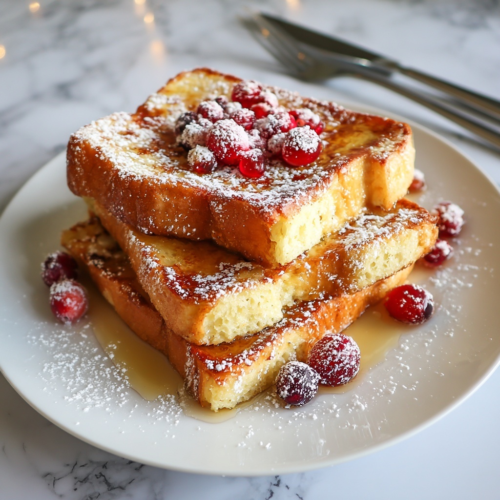 Cranberry French Toast: 7 Ways to Elevate Breakfast Joy Recipe - Recipe Image