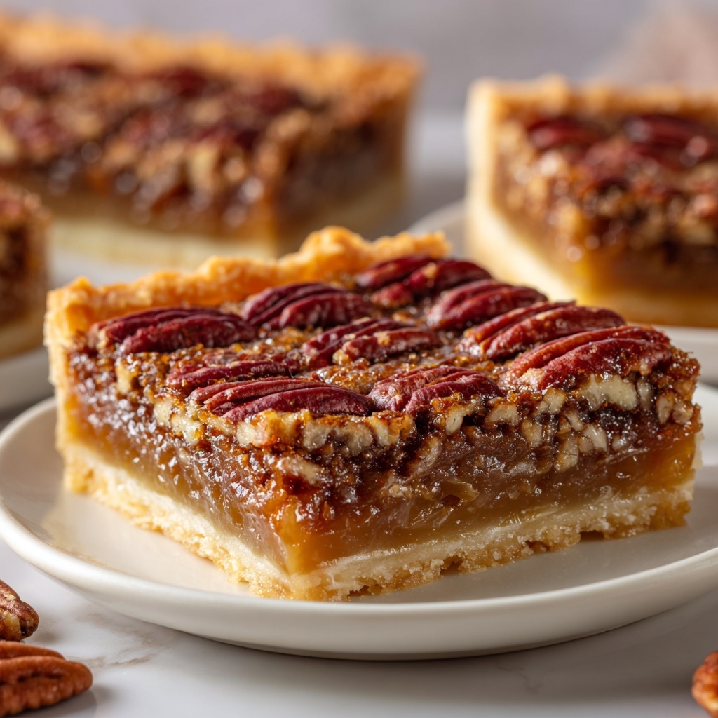 Easy Pecan Pie Bars Recipe - Recipe Image