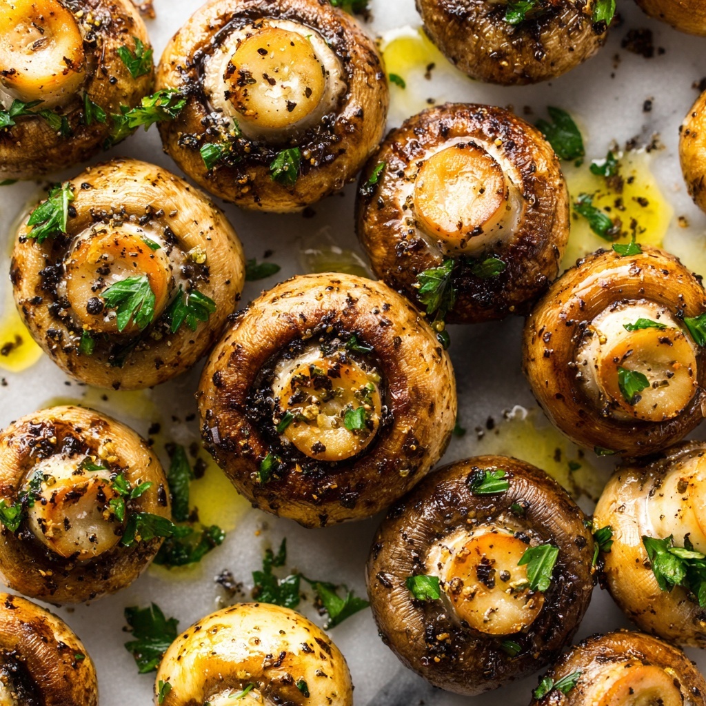 Quick and Easy Air Fryer Mushrooms Recipe - Recipe Image