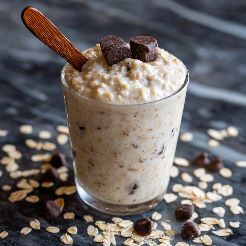 Cookie Dough Overnight Oats Recipe - Recipe Image