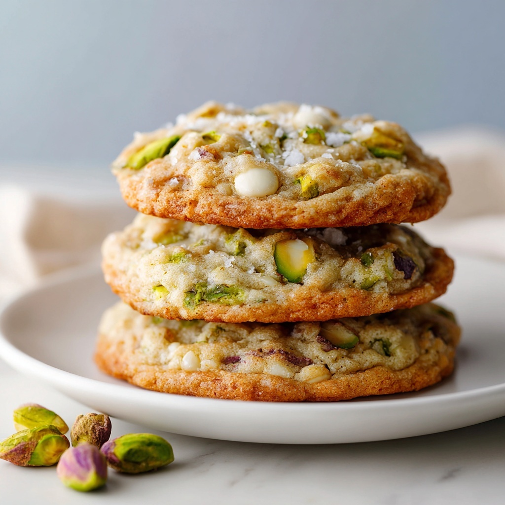 Salted Honey Pistachio Cookies Recipe - Recipe Image