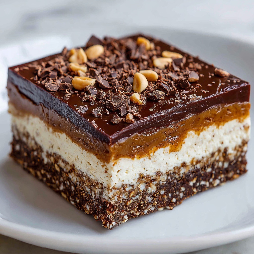 Chocolate Peanut Butter Lasagna Recipe - Recipe Image