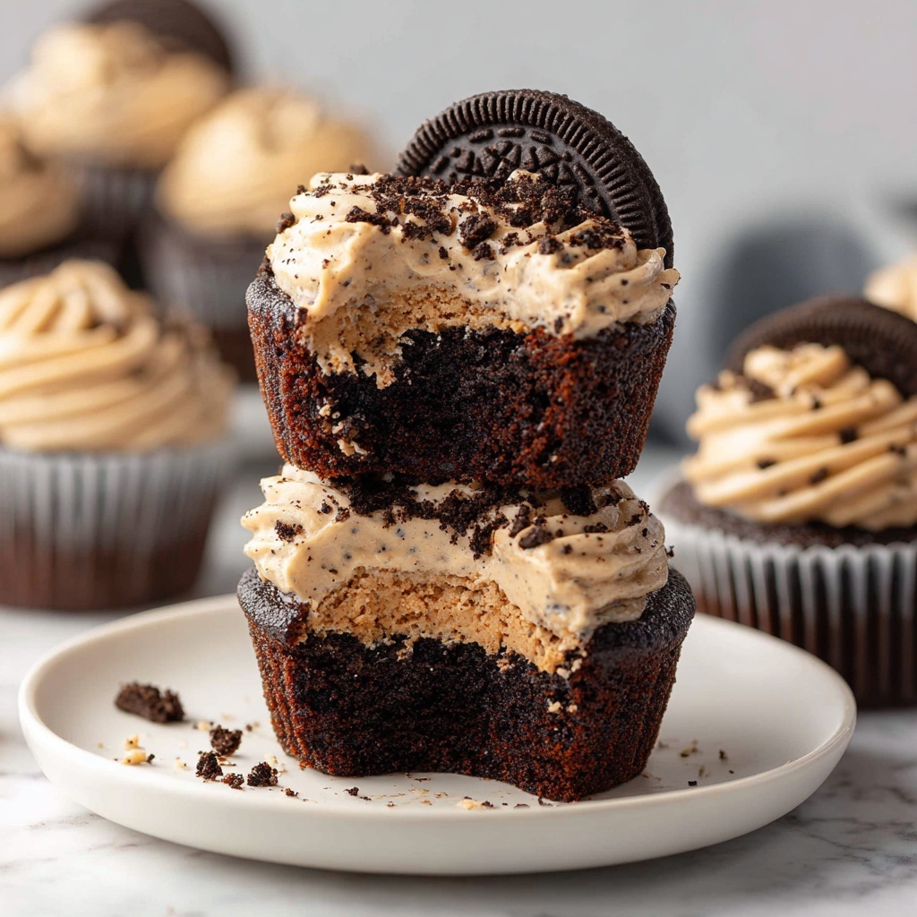 Oreo Cheesecake Cookie Cups Recipe - Recipe Image