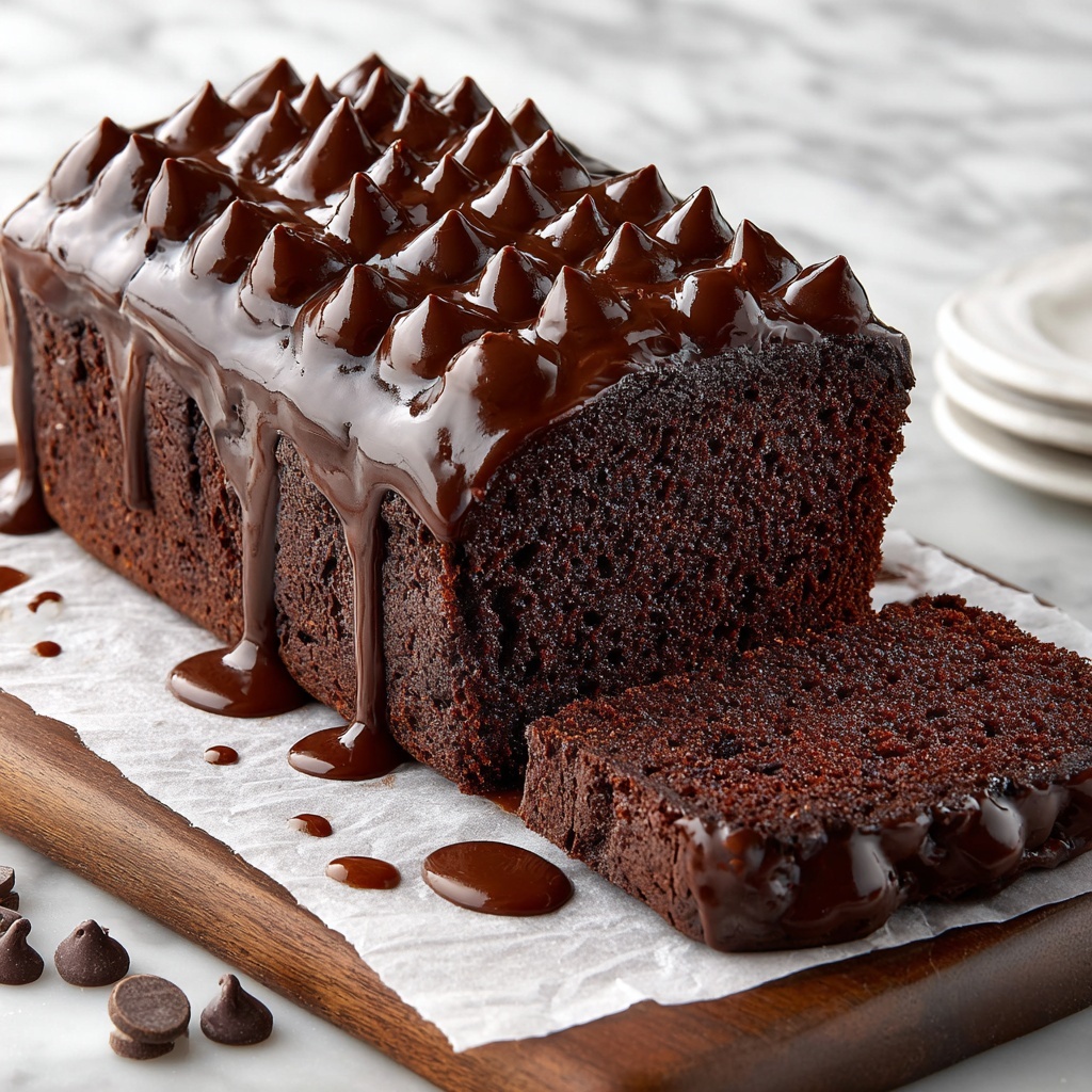 Hot Fudge Brownie Bread Recipe - Recipe Image