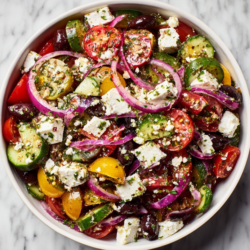 Classic Greek Salad Recipe - Recipe Image