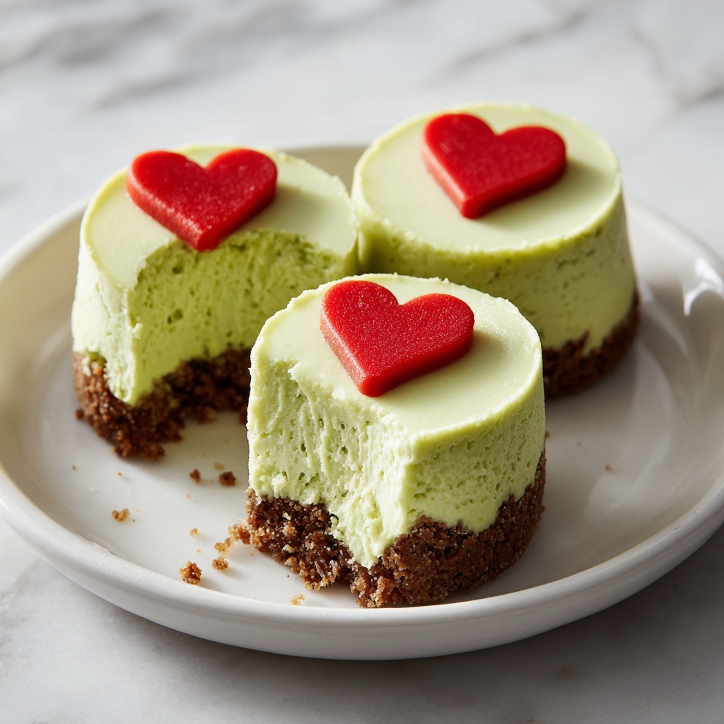 Grinch Mini Cheesecakes: 5 Festive Treats to Delight Recipe - Recipe Image