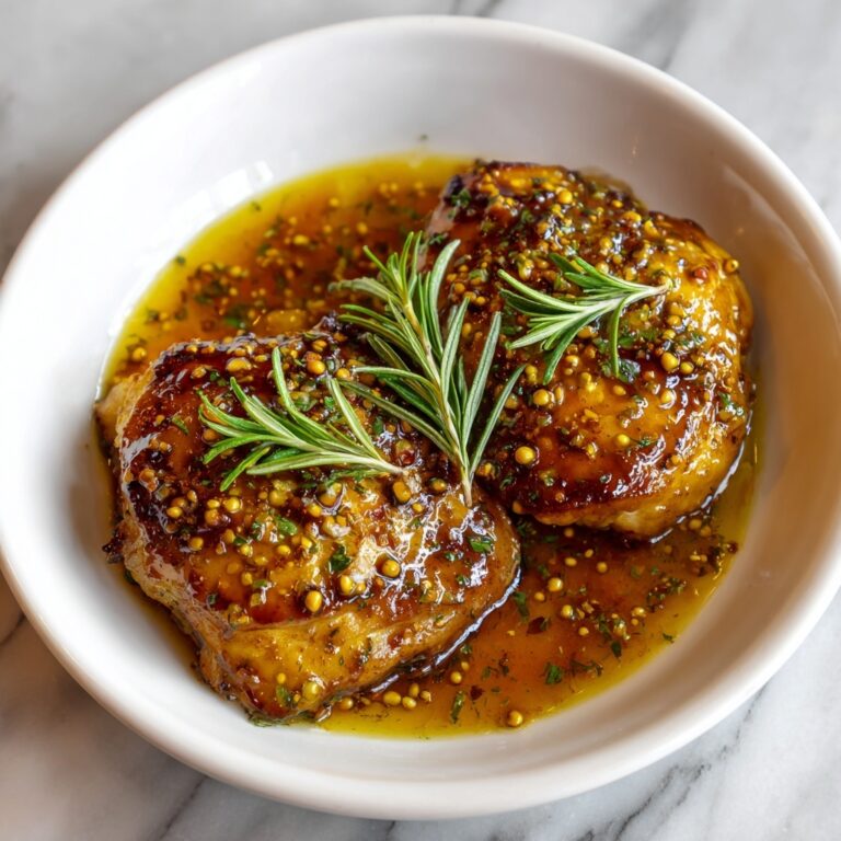 Honey Dijon Rosemary Baked Chicken Recipe