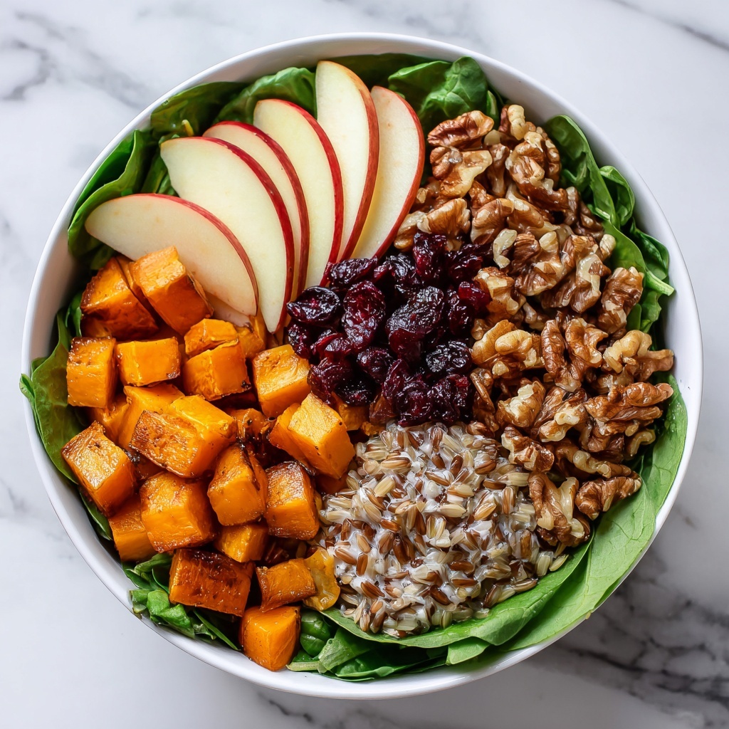 Apple Butternut Squash Farro Salad Recipe - Recipe Image