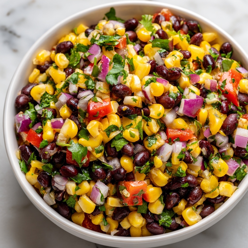 Black Bean Corn Cilantro Salad Recipe - Recipe Image