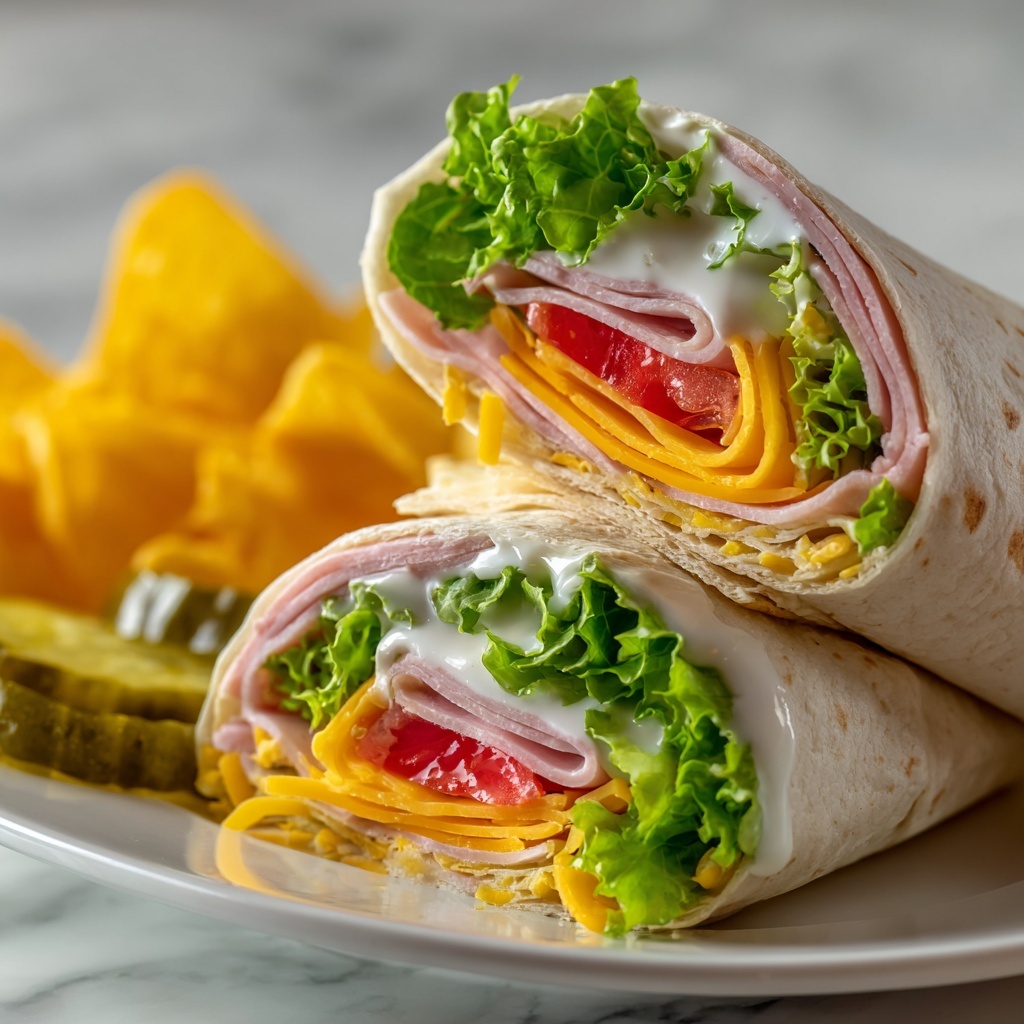 Turkey Ranch Club Wraps Recipe - Recipe Image