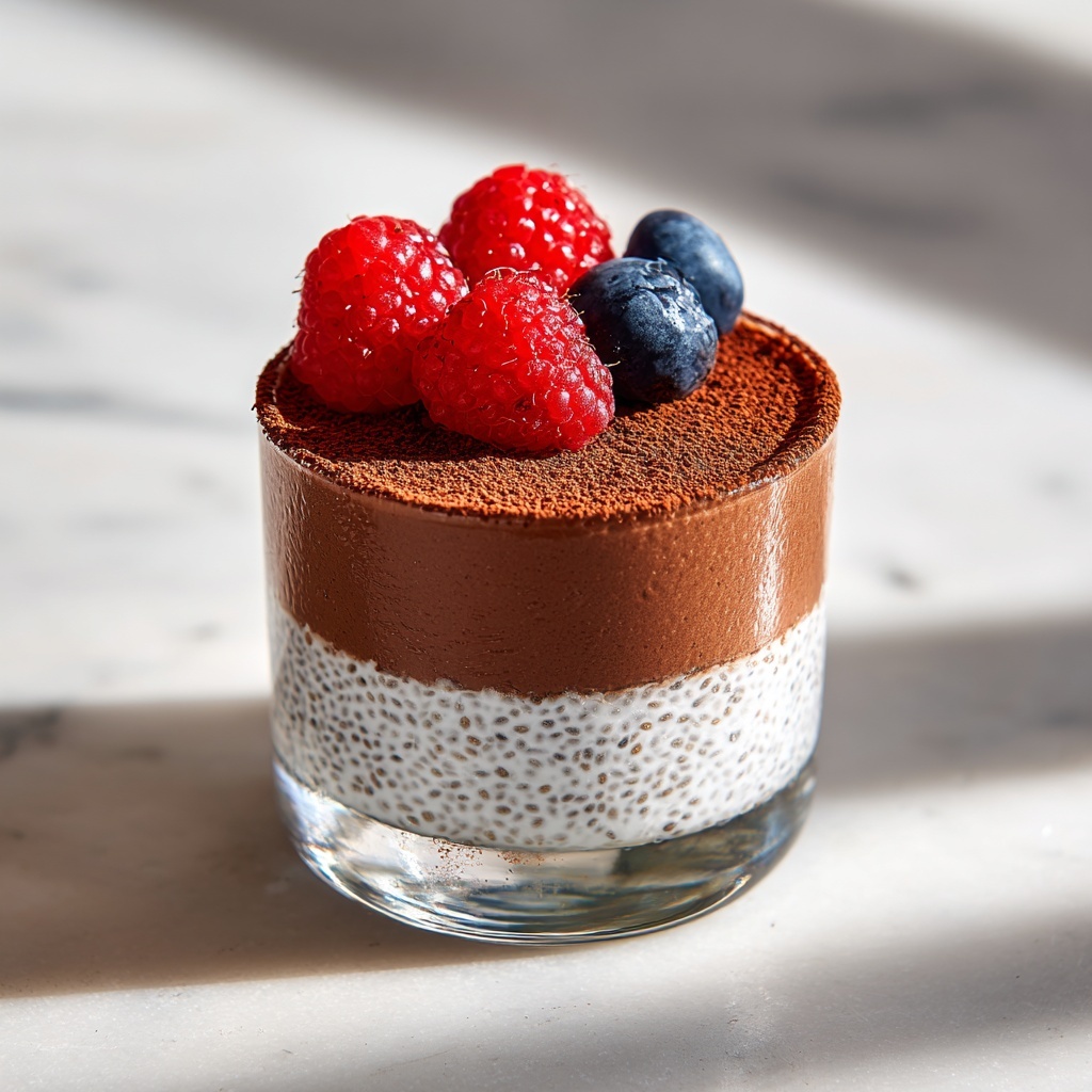 High Protein Chocolate Chia Pudding: 5 Indulgent Secrets Recipe - Recipe Image