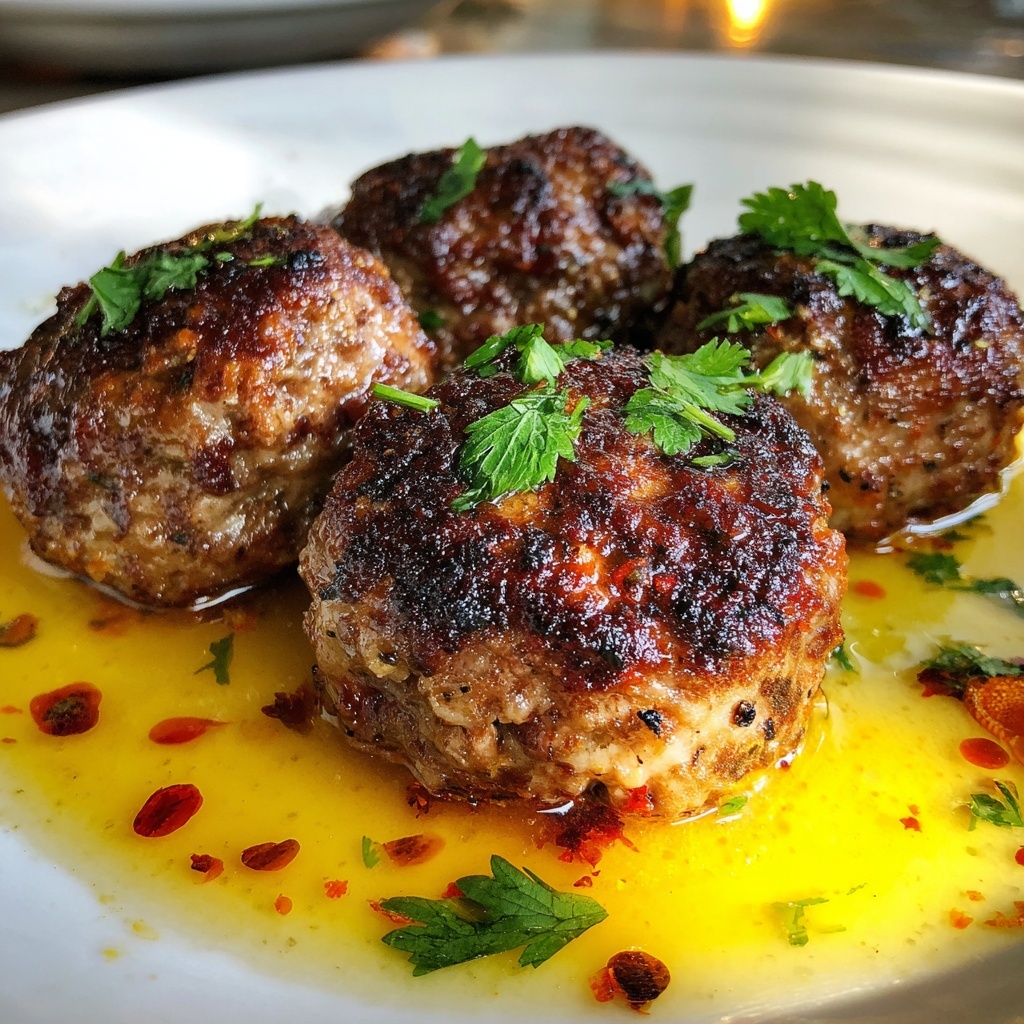 Curry Meatballs in Coconut Lime Sauce Recipe - Recipe Image