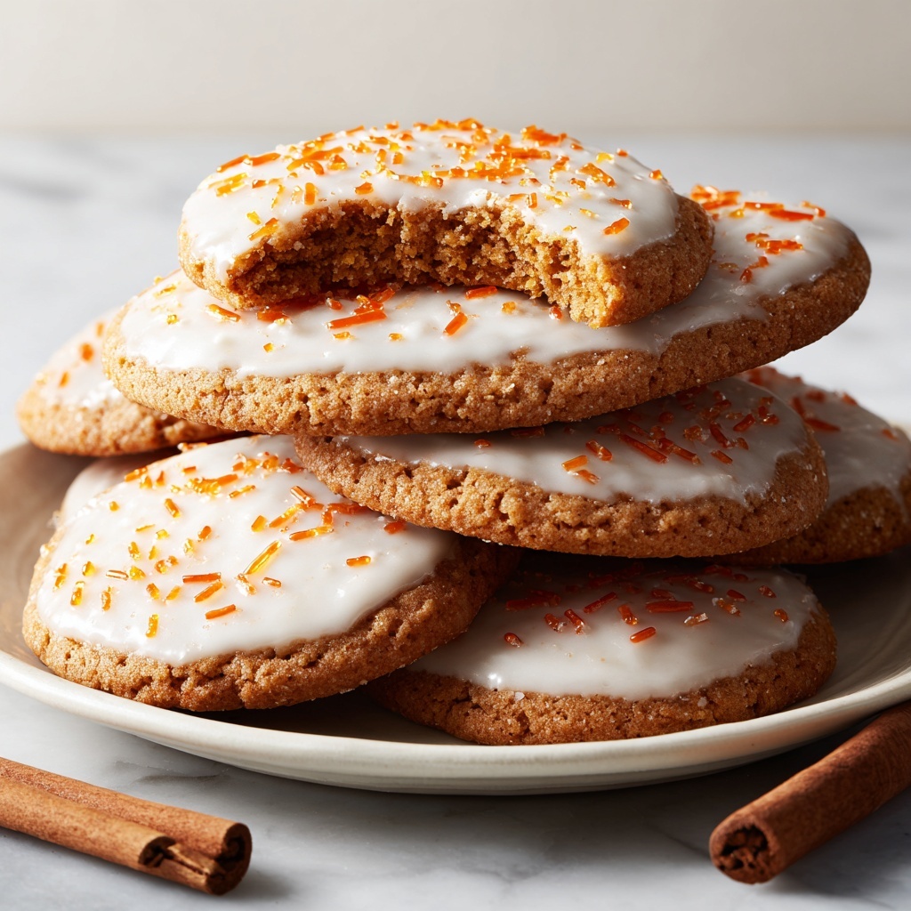 Carrot Cake Cookies with Cream Cheese Frosting Recipe - Recipe Image