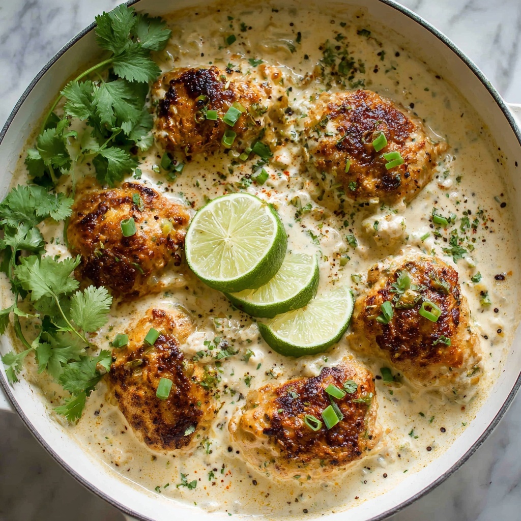 Creamy Coconut Lime Chicken Recipe - Recipe Image