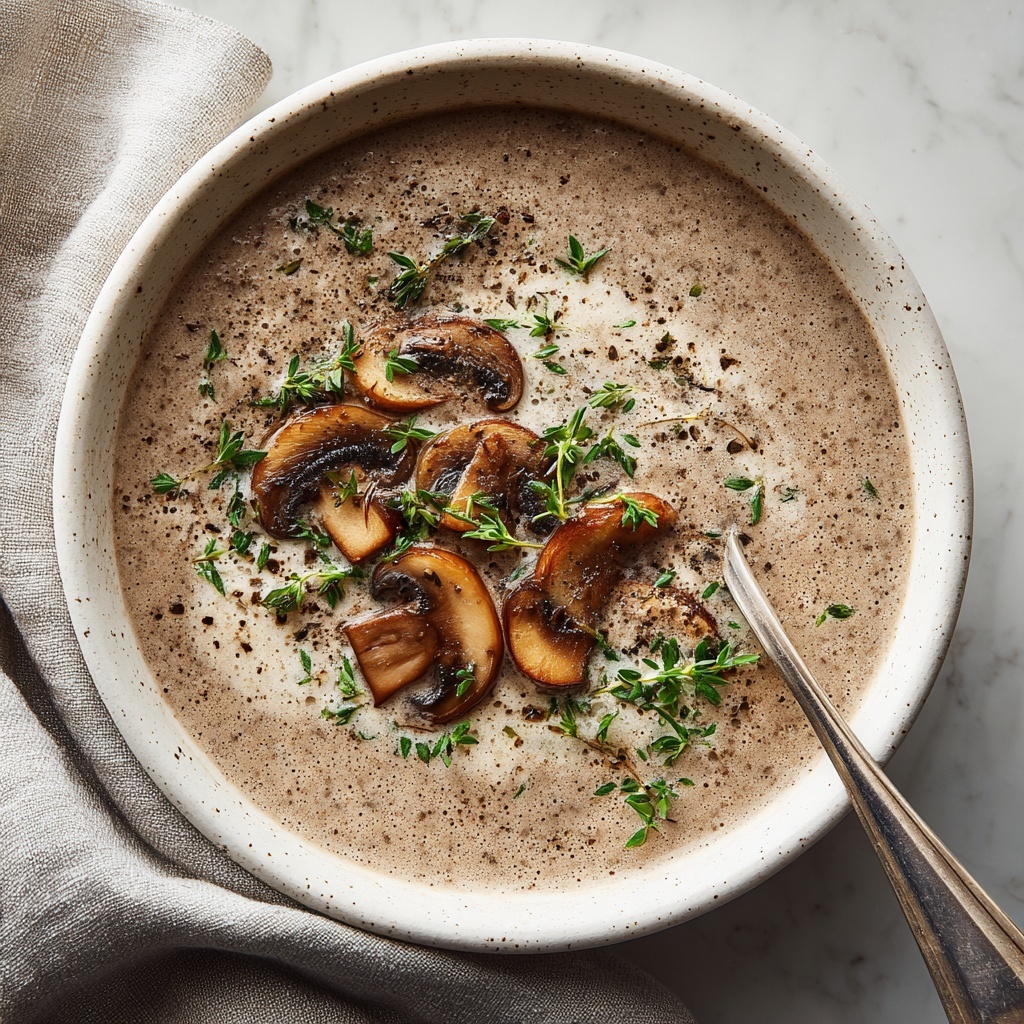 Hungarian Mushroom Soup Recipe - Recipe Image