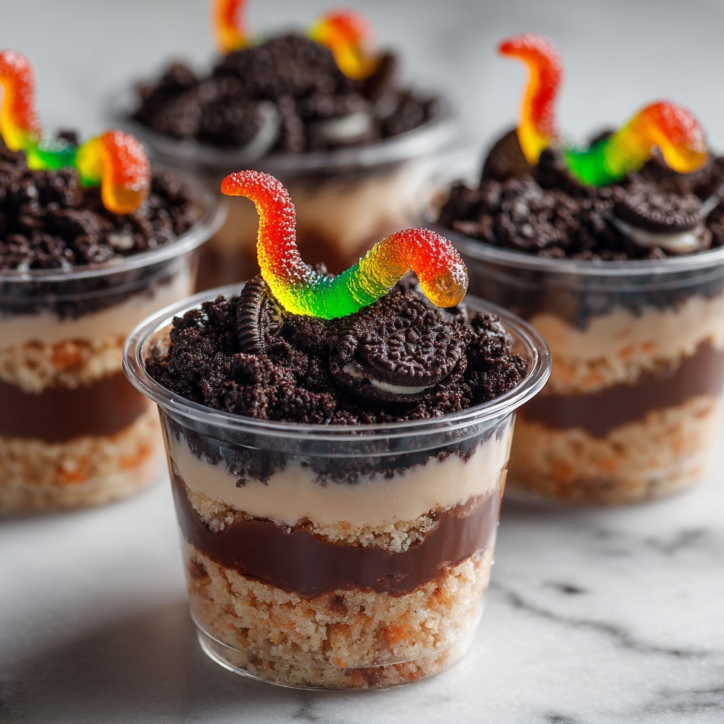 Graveyard Dirt Parfait Cups Recipe - Recipe Image