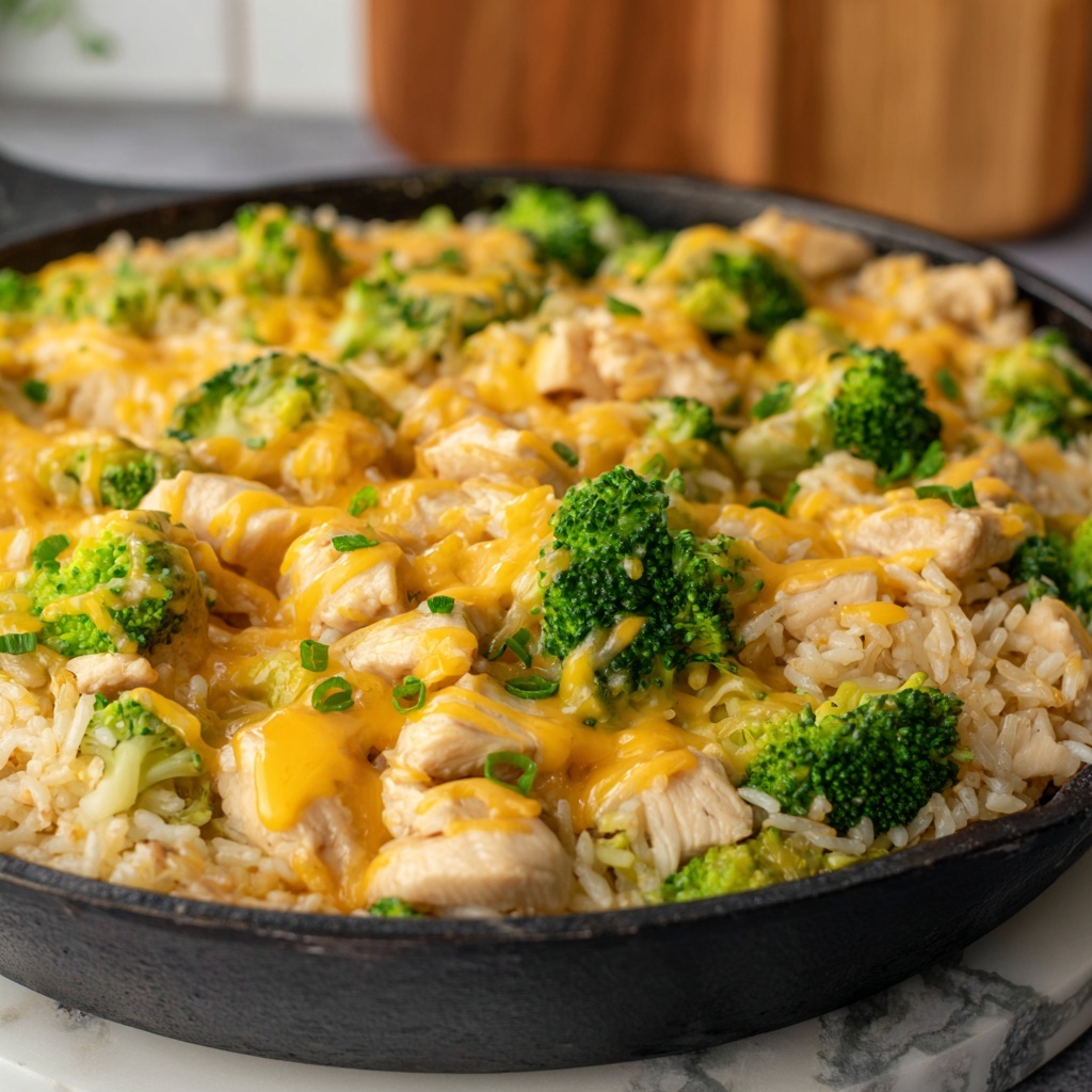 Cheesy Chicken Broccoli Orzo: 7 Steps to Comforting Bliss Recipe - Recipe Image