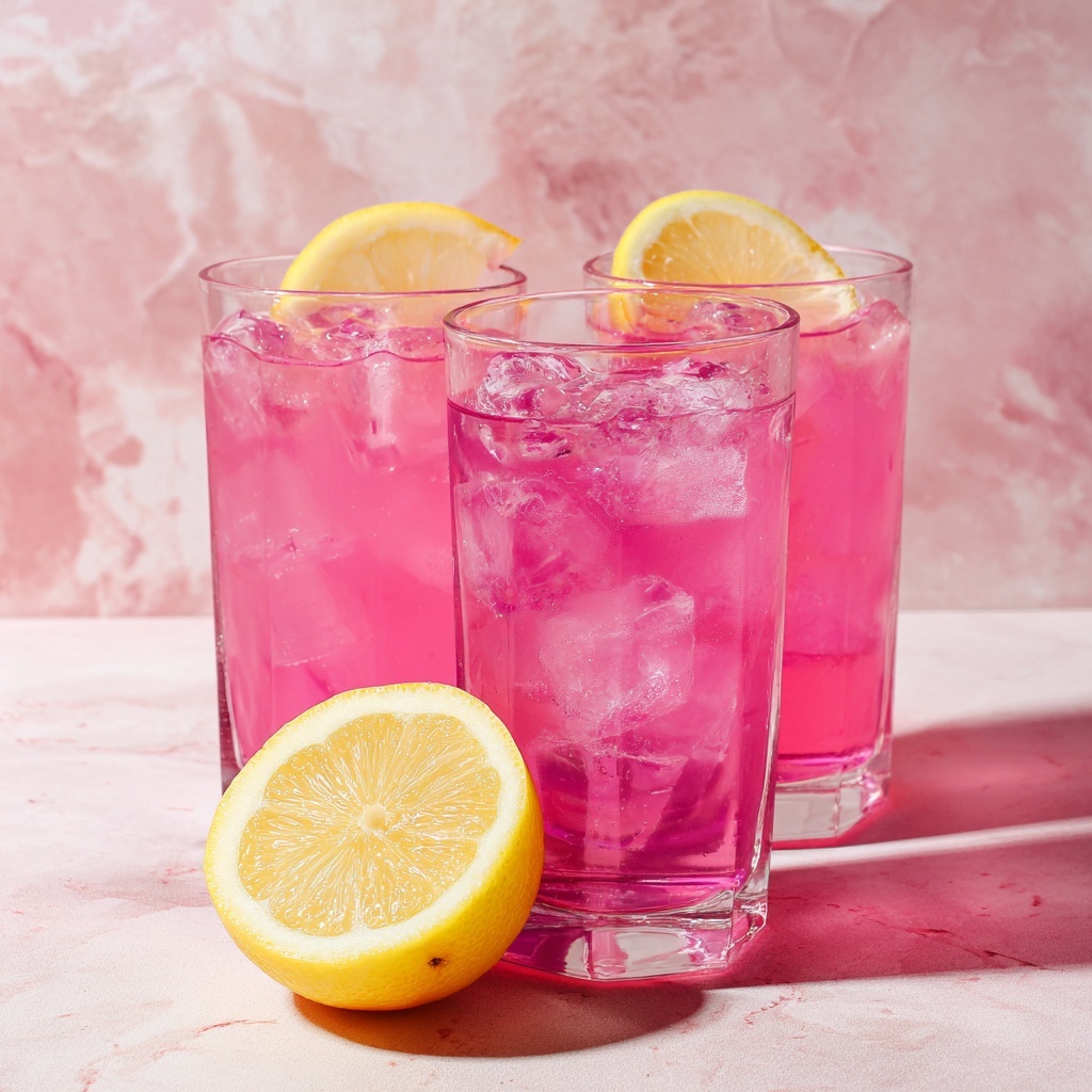 Rhubarb Lemonade Recipe - Recipe Image