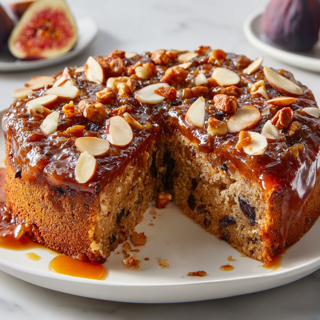 Fig, Almond, and Date Cake Recipe - Recipe Image