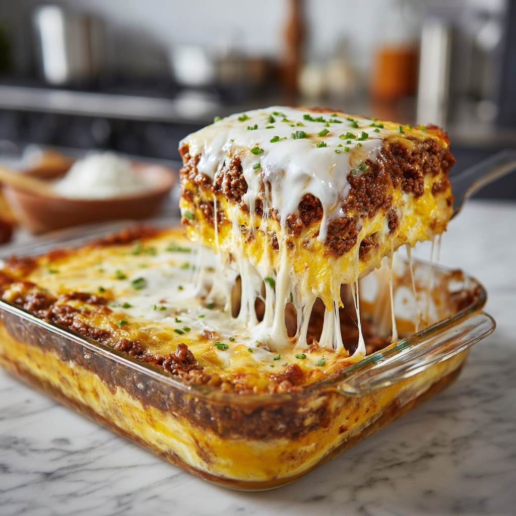 Cattle Drive Casserole: Hearty Cowboy Comfort at Home Recipe - Recipe Image