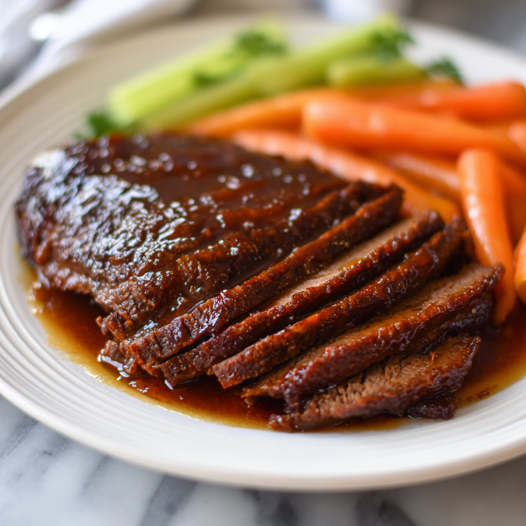Slow Cooker Balsamic Pot Roast Recipe - Recipe Image