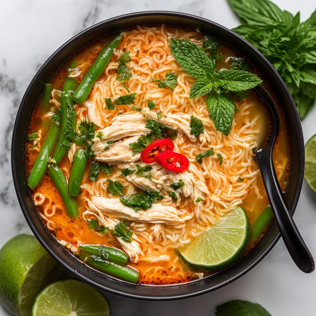 Thai Red Curry Noodle Soup Recipe - Recipe Image