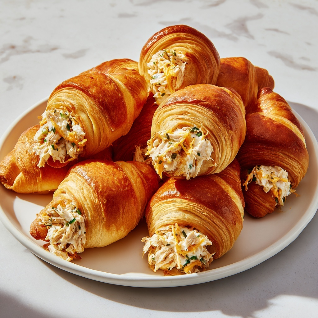 Cheesy Chicken Crescent Rolls Recipe - Recipe Image