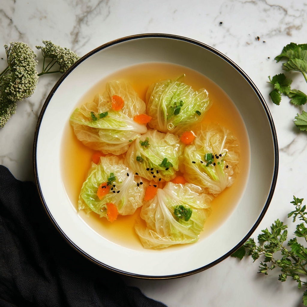 Warm Up with Comforting Chinese Napa Cabbage Soup Delight Recipe - Recipe Image
