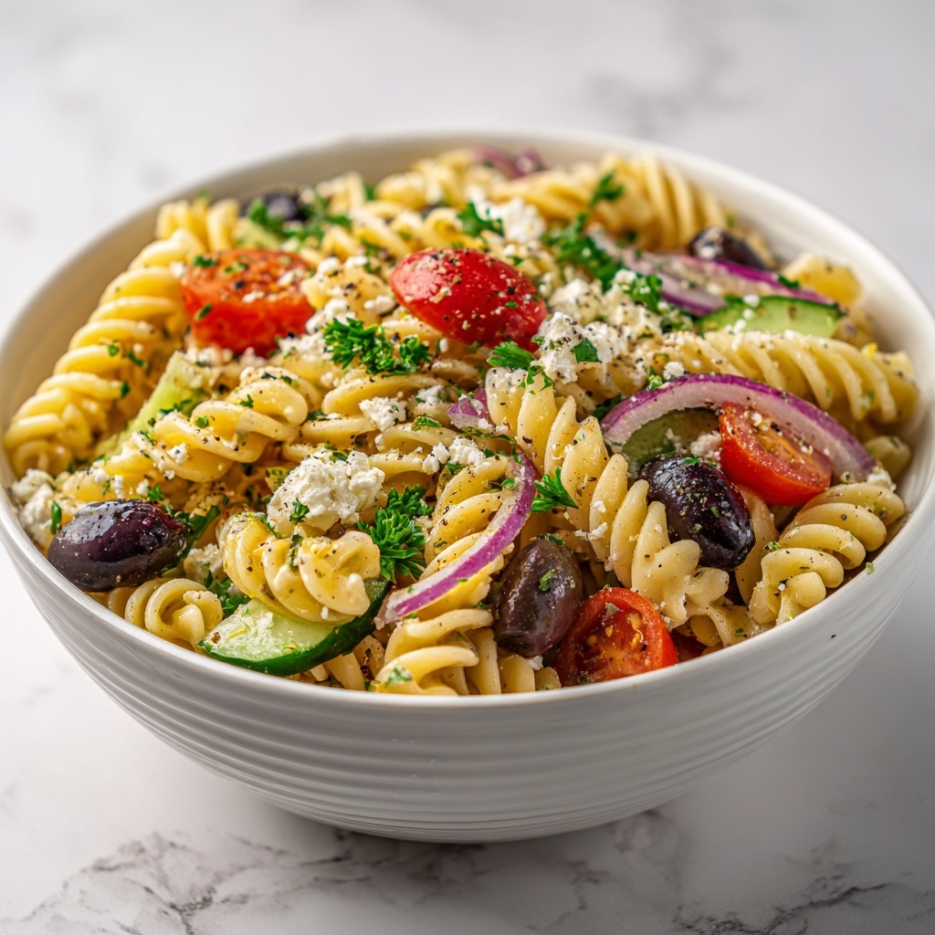 Mediterranean Pasta Salad Recipe - Recipe Image