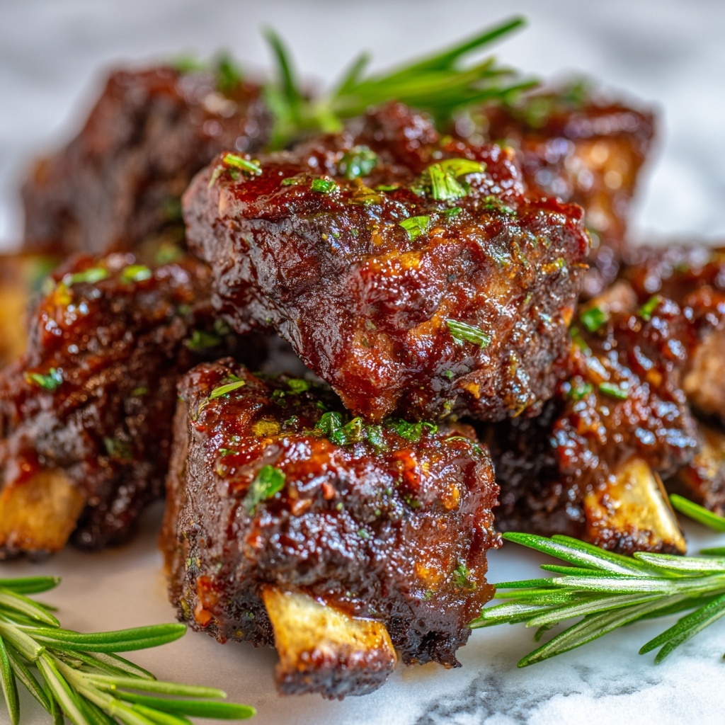 Melt-in-Your-Mouth Tender Crockpot Beef Short Ribs Recipe - Recipe Image