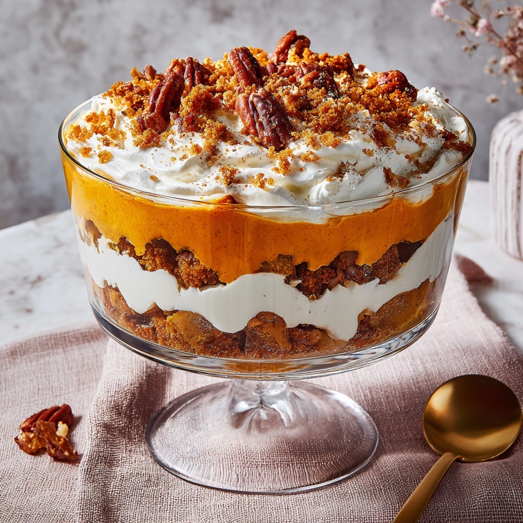 Pumpkin Trifle Recipe: Delight in This Easy Dessert! Recipe - Recipe Image