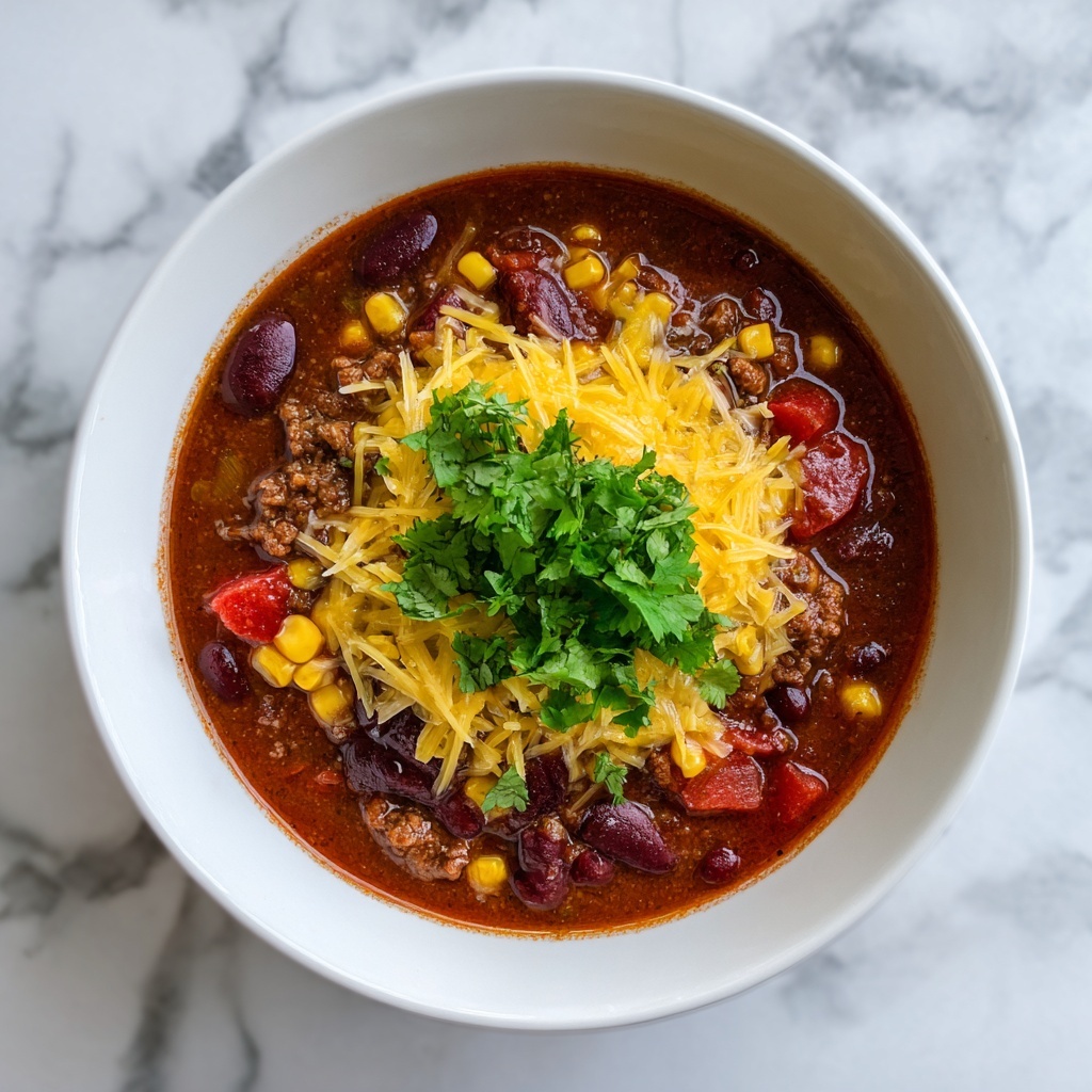 Best Slow Cooker Taco Soup Recipe - Recipe Image