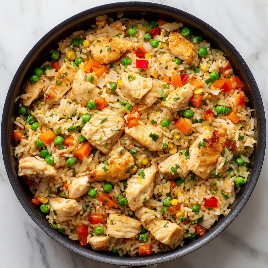 Chinese Chicken Fried Rice Recipe - Recipe Image