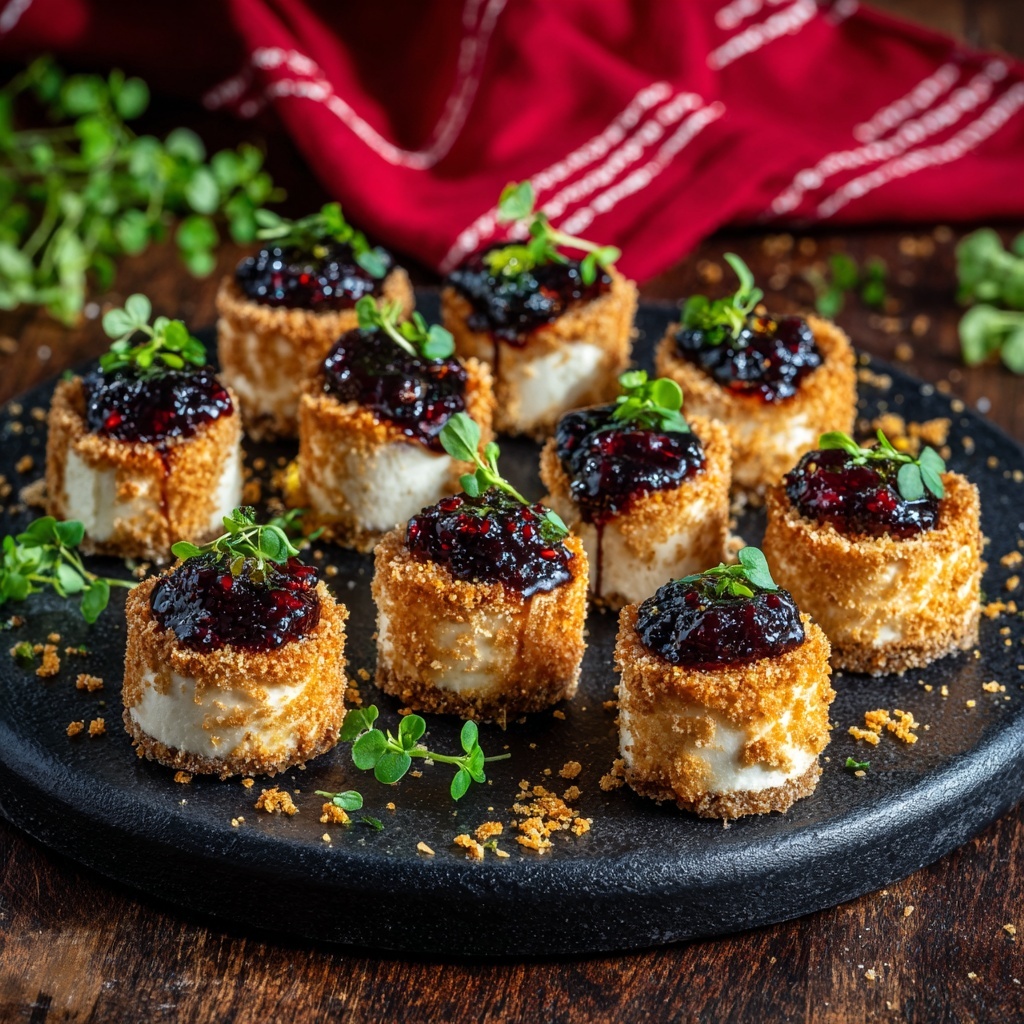 Cranberry Brie Bites Recipe - Recipe Image