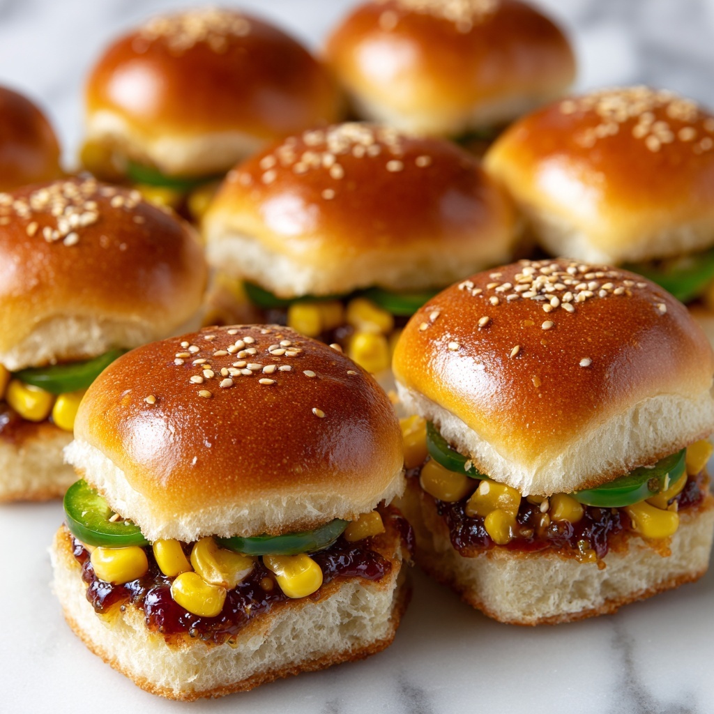 Mexican Paneer & Corn Sliders Recipe - Recipe Image
