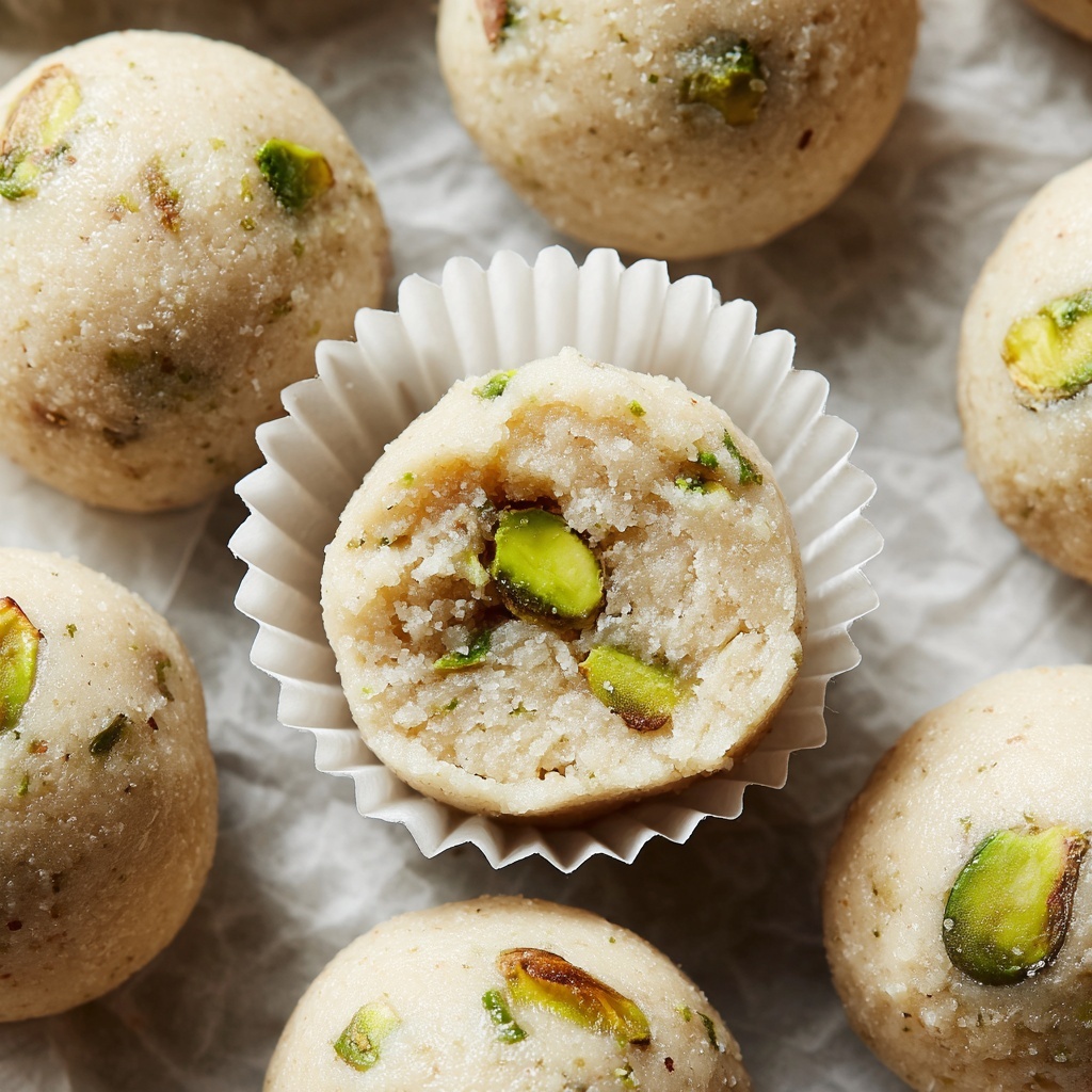 Vegan Pistachio Truffles Recipe - Recipe Image