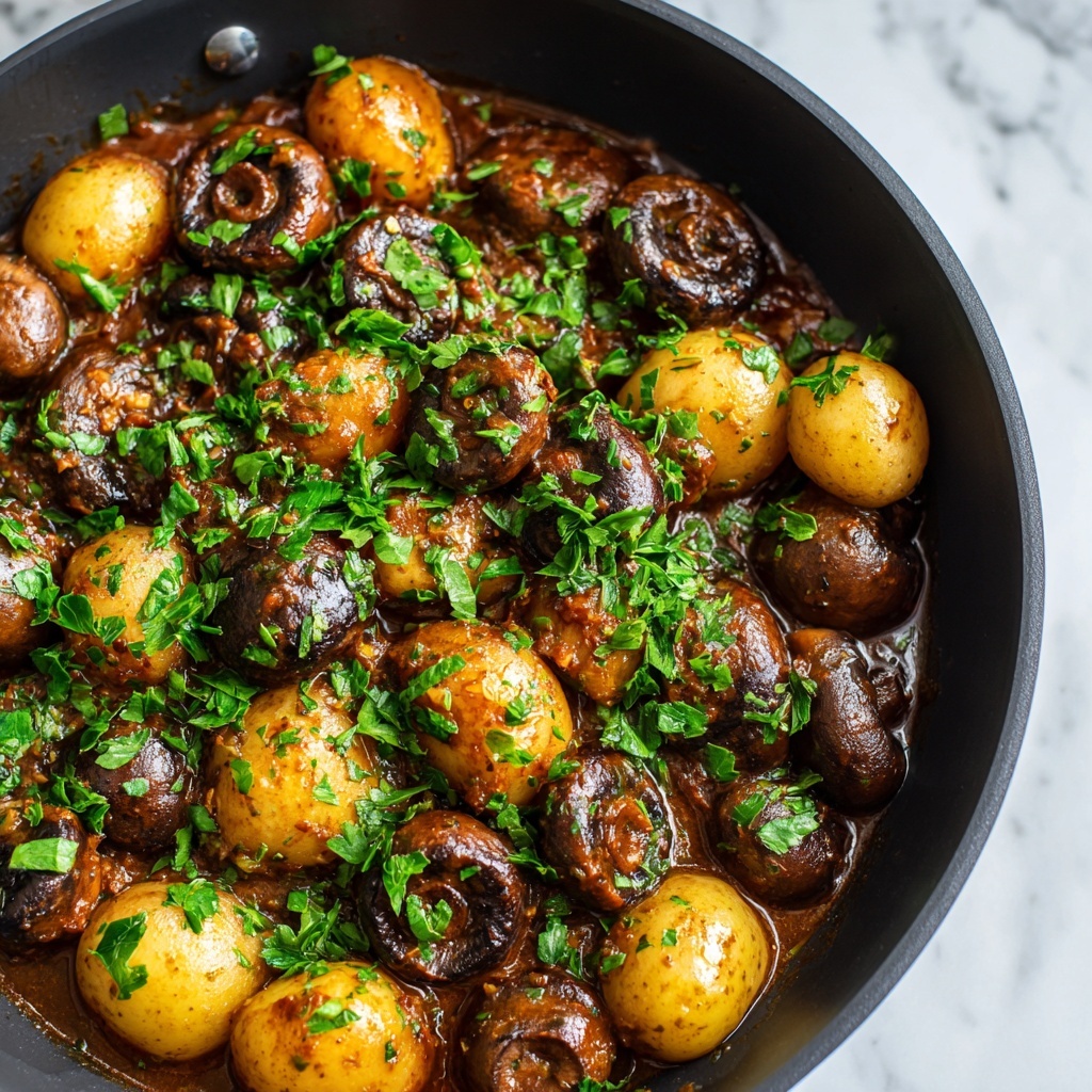 Vegan Mushroom Bourguignon: 7 Steps to Cozy Comfort Recipe - Recipe Image