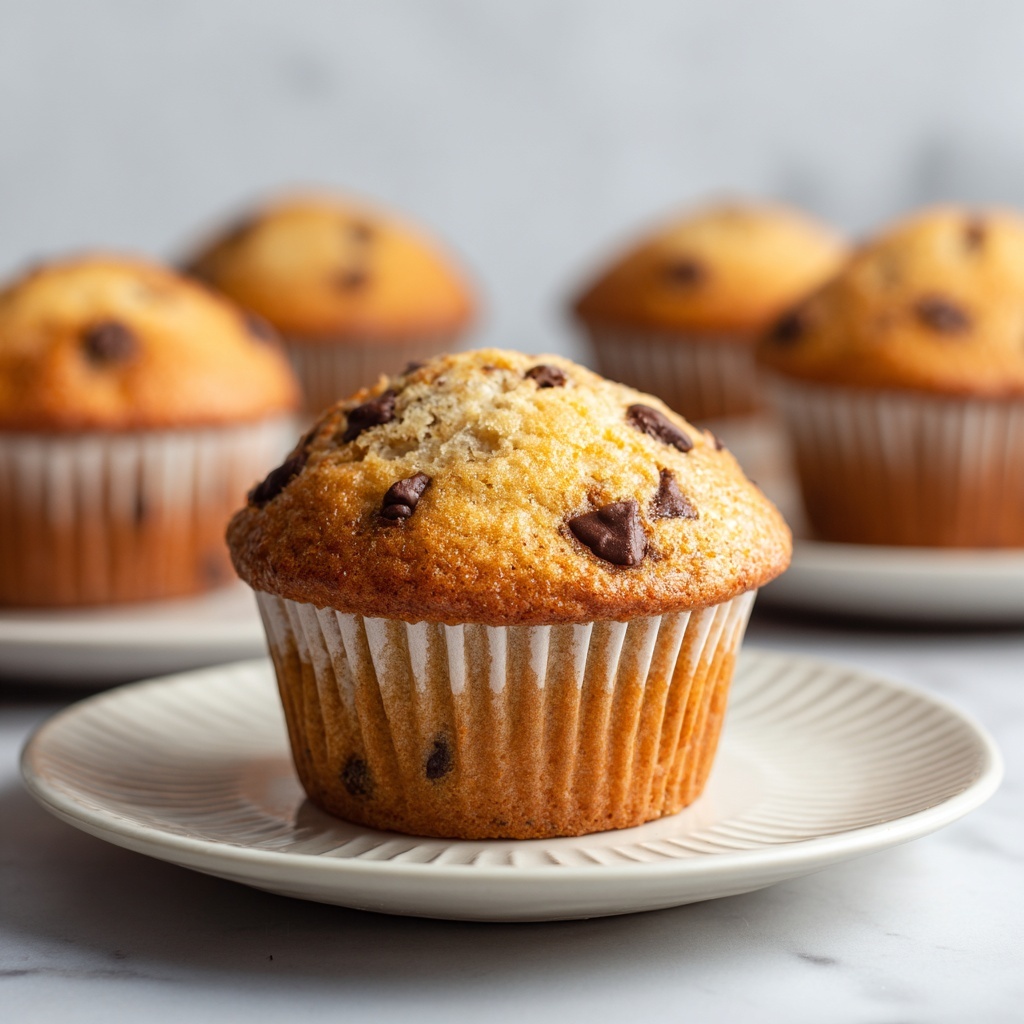 Easy Chocolate Chip Muffins Recipe - Recipe Image