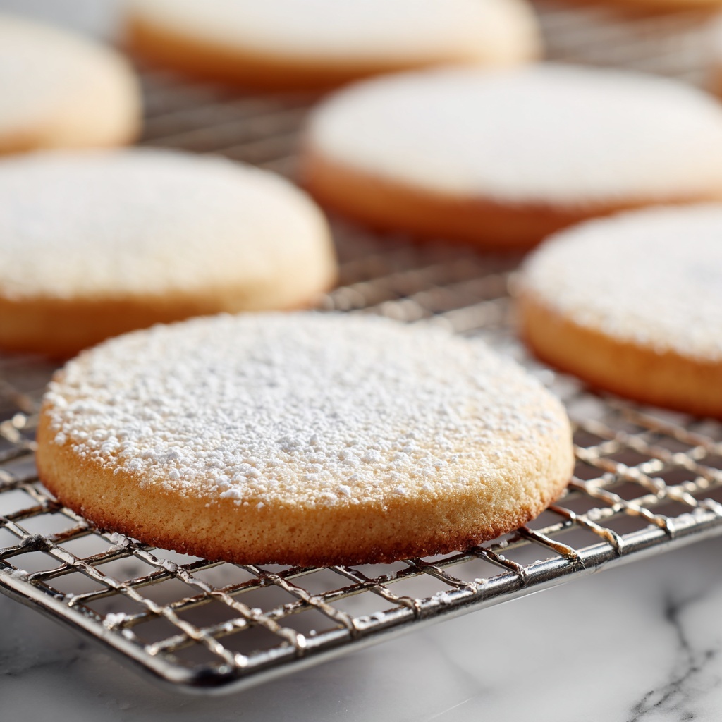 Kentucky Butter Cake Cookies with Bourbon Glaze Recipe - Recipe Image