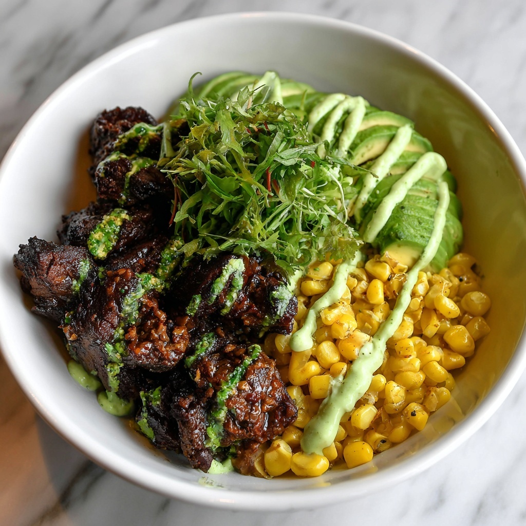 Steak Avocado Corn Bowl: The Ultimate Healthy Recipe - Recipe Image