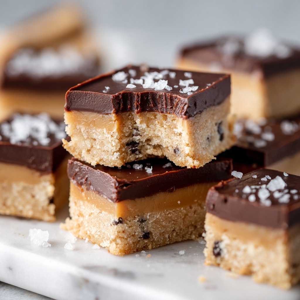 Easy Cookie Dough Bars (No-Bake) Recipe - Recipe Image