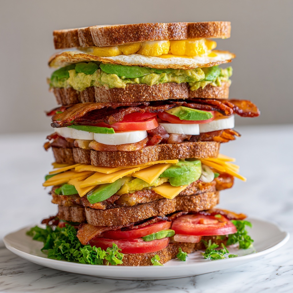 Breakfast Club Sandwich Recipe - Recipe Image