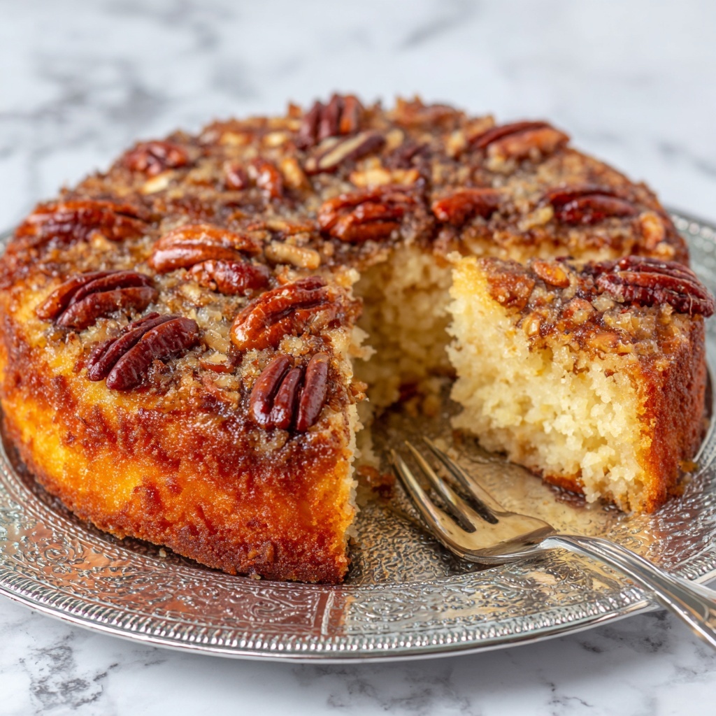 Butter Pecan Pound Cake Recipe - Recipe Image