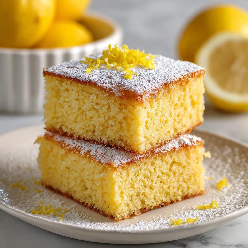 Lemon Lovers' 5-Ingredient Lemon Cake Recipe - Recipe Image