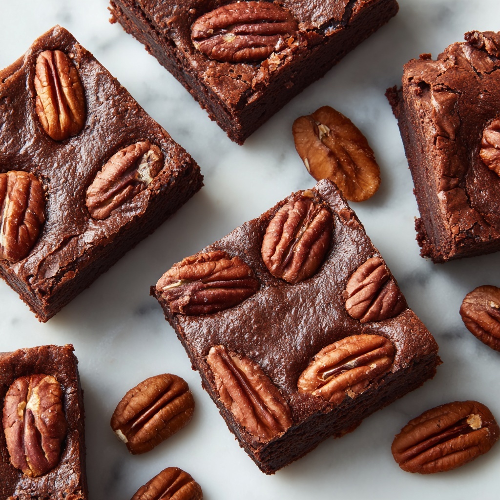 Pecan Pie Brownies Recipe - Recipe Image
